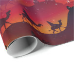 Christmas Magi Wrapping Paper<br><div class="desc">Christmas seamless pattern design of the kings journeying on camels to worship the Christ child.</div>