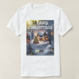 Christmas Magic: A Glowing Winter Village T-Shirt