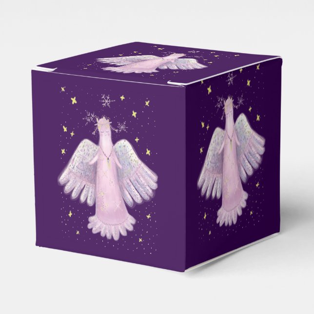 christmas magic angel favour box (Front Side)