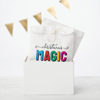 Christmas Magic Baking Favour Bags