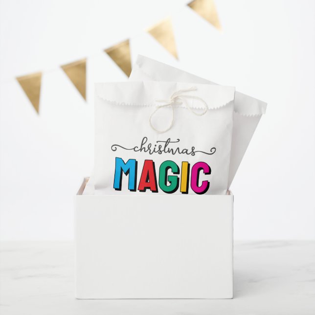 Christmas Magic Baking Favour Bags (Party)