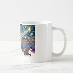 Christmas Magic /  Cavalier King Charles (four) Coffee Mug