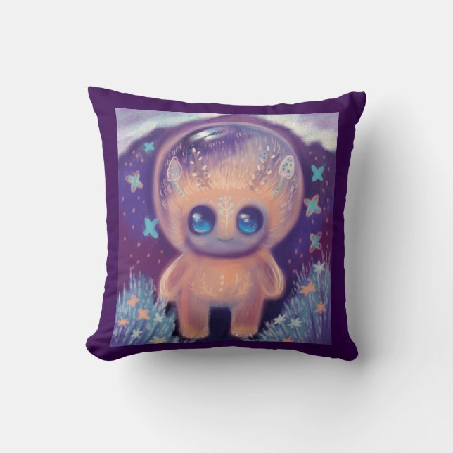christmas magic character  cushion (Front)