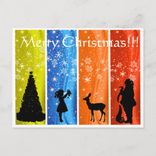 Christmas Magic Holiday Postcard