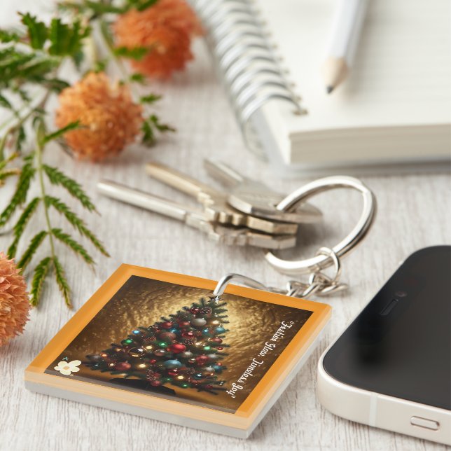 "Christmas Magic" Key Ring (Front Right)