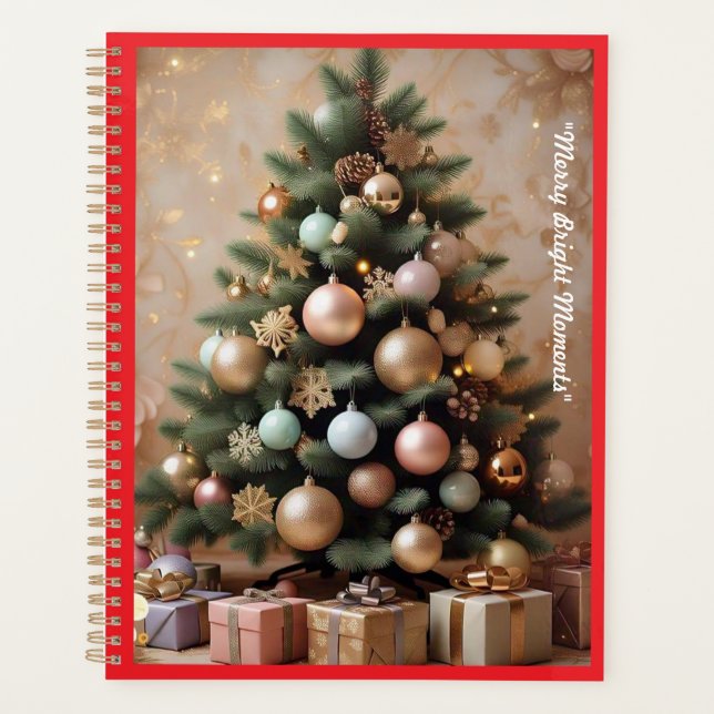 "Christmas Magic Moments" Planner (Front)