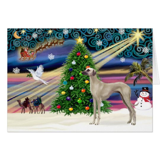 Christmas Magic Sloughi (stand) Card
