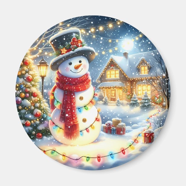 Christmas Magnets – Festive Fridge Decor & Holiday (Front)