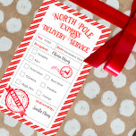 Christmas Mail From Santa North Pole Delivery Rectangular Sticker<br><div class="desc">Christmas Mail From Santa North Pole Delivery Rectangular Sticker</div>