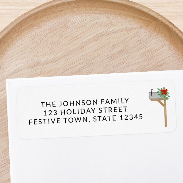 Christmas Mailbox Return Address (Creator Uploaded)