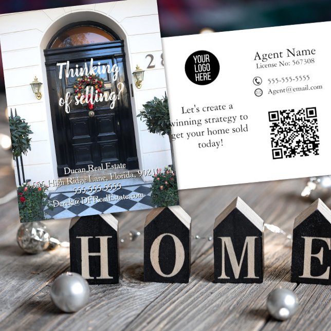 christmas mailer referral real estate marketing  p postcard (Creator Uploaded)