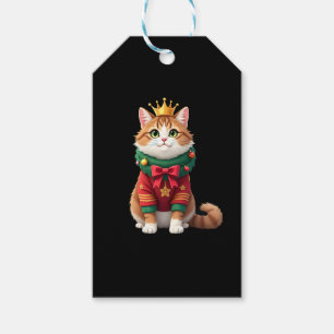 Christmas Maine Coon American Longhair (1) Gift Tags
