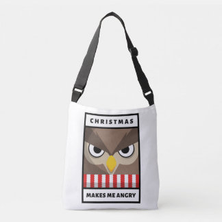Christmas Makes Me Angry Crossbody Bag