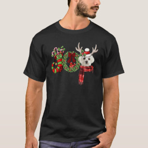 Christmas Maltese Joy Reindeer Xmas Funny T-Shirt