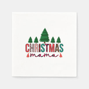 Christmas Mama Napkin