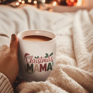 Christmas Mama Sweatshirt Cute Christmas Gift Coffee Mug