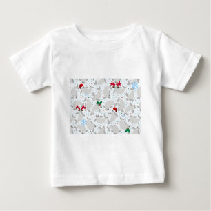 christmas manatee baby T-Shirt