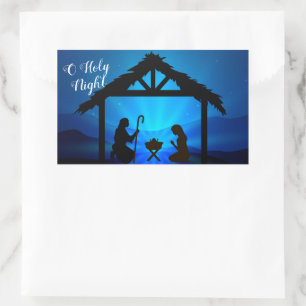 Christmas Manger Stickers