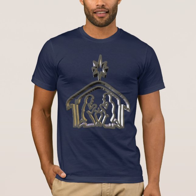 Christmas Manger T-shirts (Front)