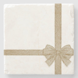 Christmas Marble Stone Coaster