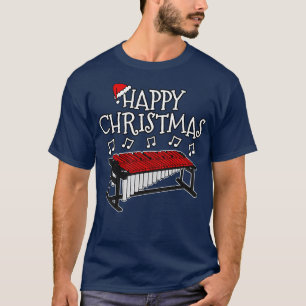 Christmas Marimba Marimbist Music Teacher Xmas 202 T-Shirt