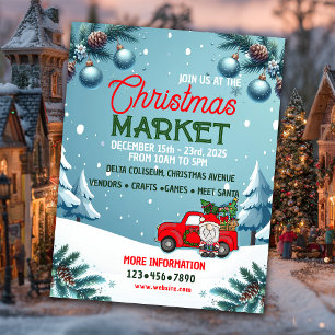 Christmas Market and Fair Flyer
