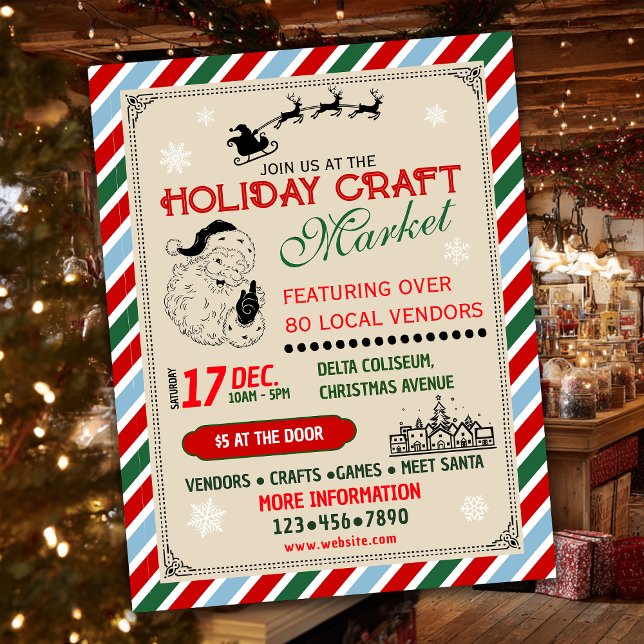 Christmas Market and Fair Flyer (Creator Uploaded)