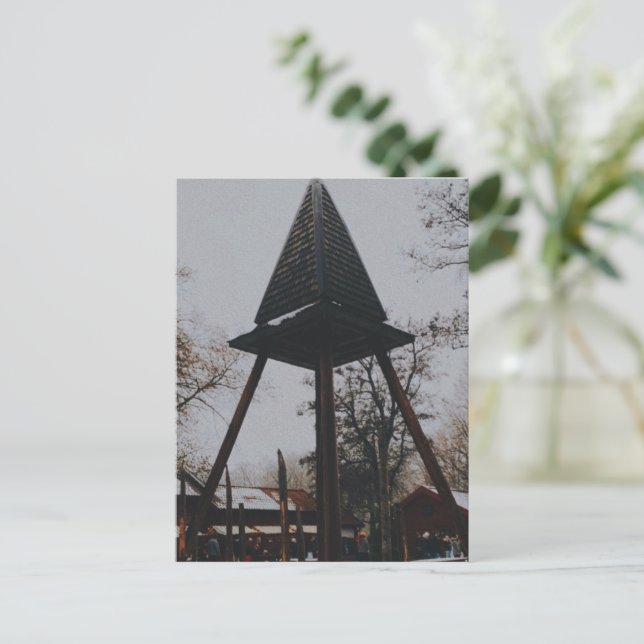 Christmas Market At Skansen Open-Air Museum  Postcard (Standing Front)