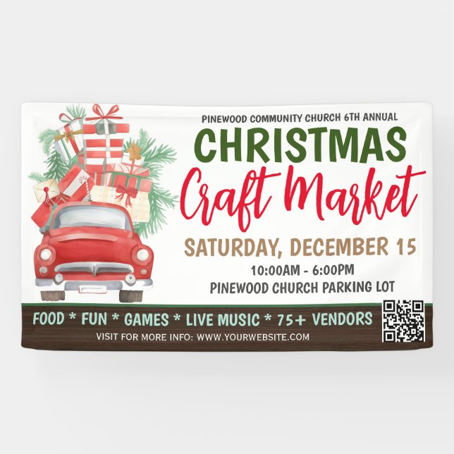 Christmas Market Banner (Horizontal)