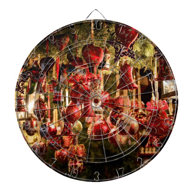 Christmas Market Dartboard (Front)
