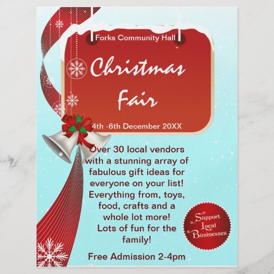 Christmas Market Fair Business Flyer