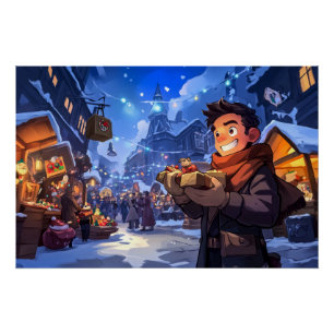 Christmas Market Poster