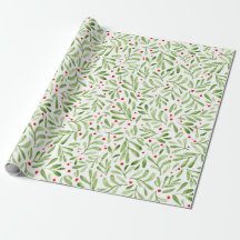 Christmas marRetail watercolor illustration