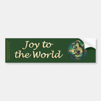 Christmas Mary and Jesus Bumper Sticker