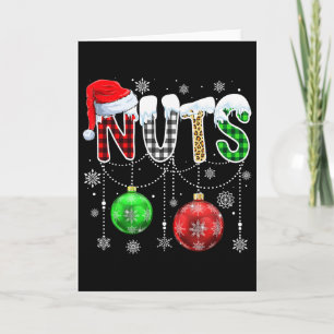 Christmas Matching Couple Family Chestnuts 2 Card