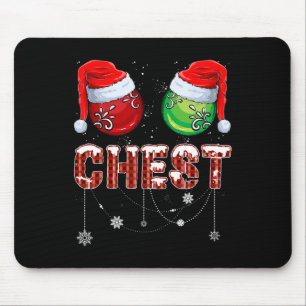 Christmas Matching Couple Family Chestnuts Mouse Mat