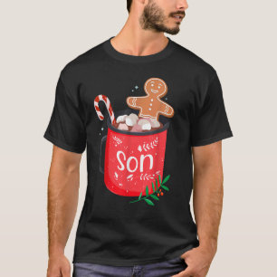 Christmas Matching Family Cocoa Mug with Candy Can T-Shirt