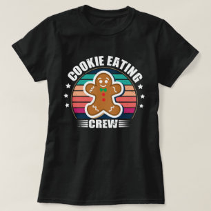 Christmas Matching Family Cookie Eating Crew T-Shirt