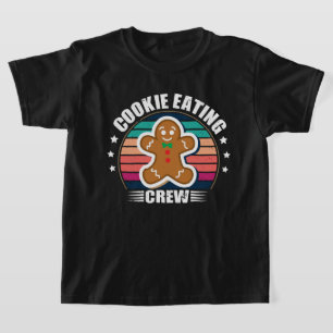 Christmas Matching Family Cookie Eating Crew T-Shirt