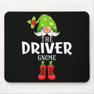 Christmas Matching Family The Driver Gnome Mouse Mat