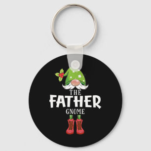 Christmas Matching Family The Father Gnome Key Ring