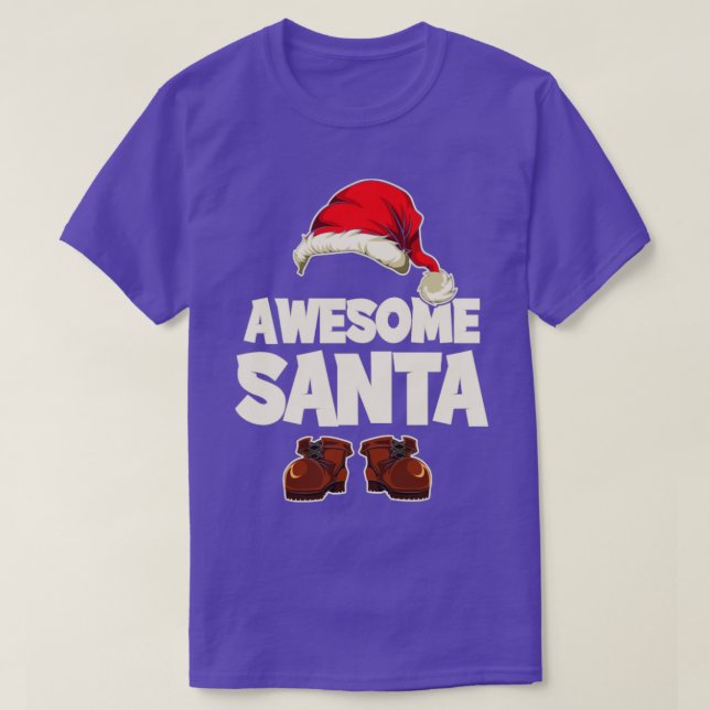 Christmas Matching Santa Claus Xmas T-Shirt (Design Front)