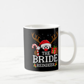 Christmas Matching The Bride Reindeer Family  Coffee Mug