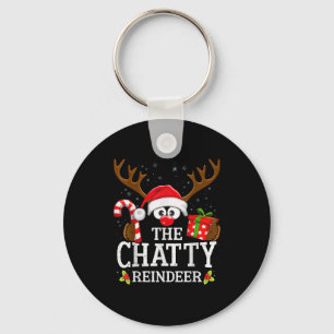 Christmas Matching The Chatty Reindeer Family , Sm Key Ring