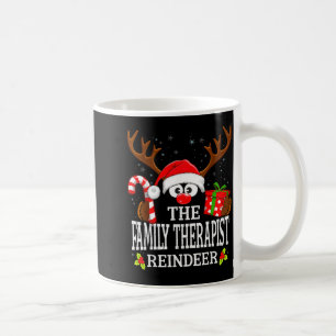 Christmas Matching The Family Therast Reindeer Fam Coffee Mug