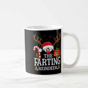 Christmas Matching The Farting Reindeer Family Coffee Mug
