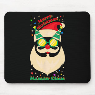 Christmas Matching Very Merry Mamaw Claus Xmas Fam Mouse Mat