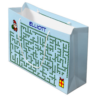 Christmas Maze Gift Bag