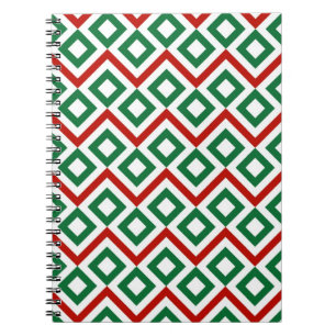 Christmas Meander Notebook