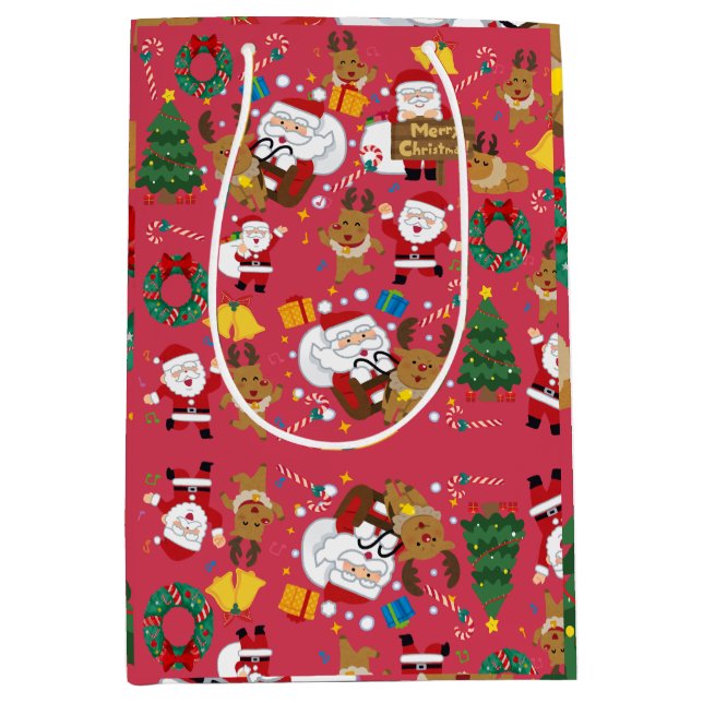 CHRISTMAS MEDIUM GIFT BAG (Front)